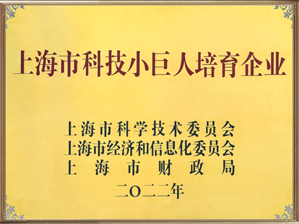 上海科技小巨人培育企业